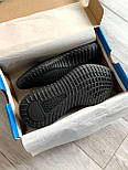 Чоловічі кросівки Adidas Yeezy Boost 350 весна-осінь-літо повсякденні легкі чорні. Фото наживо, фото 4