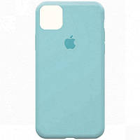Силиконовый Чехол на iPhone 11 Pro 5.8" Silicone Case 100% Original Светло-голубой