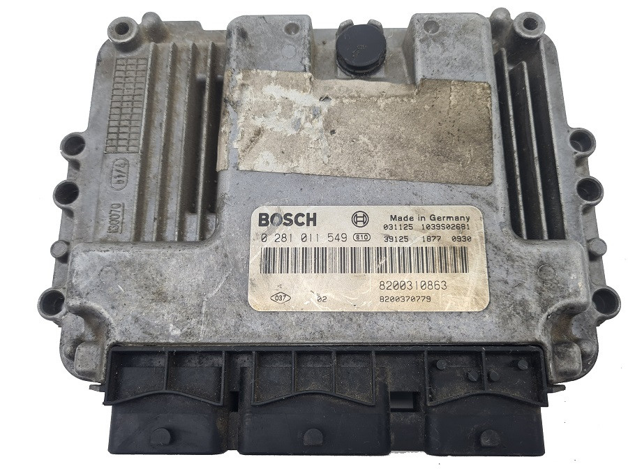 Блок керування ЕБУ Renault 1.9DCI 0281011549