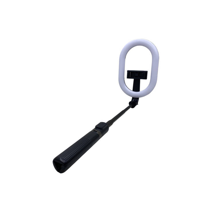 Монопод-трипод Selfie Stick A8 с подсветкой (чёрный), фото 2