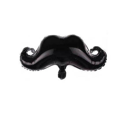 Фольгована кулька міні фігура Вуса 41x26см (16"), фото 1