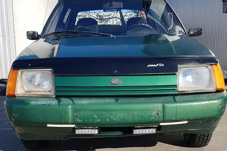 Дефлектор капота на ЗАЗ 1103 Славута. Мухобійка на ЗАЗ Славута, фото 1