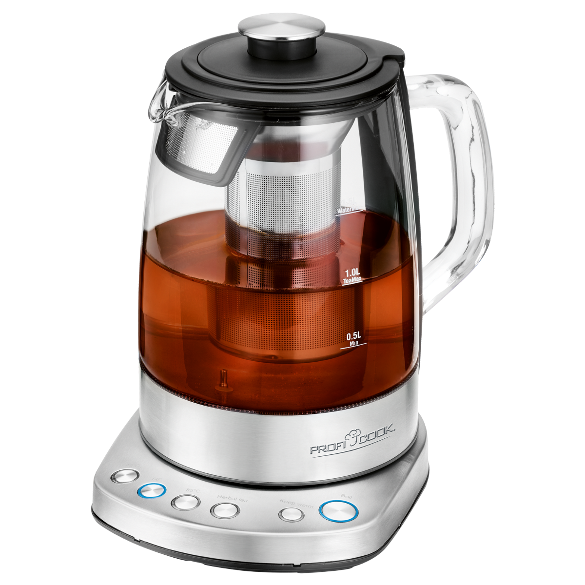 Електрочайник-заварник Profi Cook PC-WKS 1167 з WiFi (1.5 л, 2200 Вт, Німеччина), фото 1