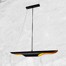 Чёрная подвесная композиция освещения лофт "6 крыльев" (56-PR0912-6 BK), фото 3