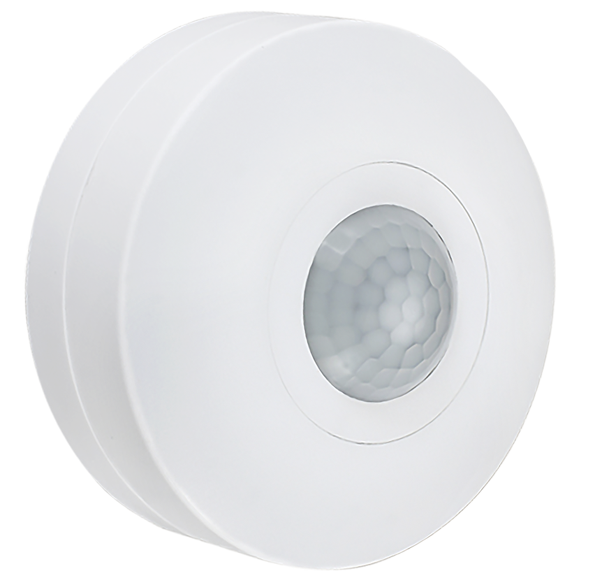 Датчик руху ДД 025 білий, 1200Вт, 360 гри.,6М,IP20, фото 1