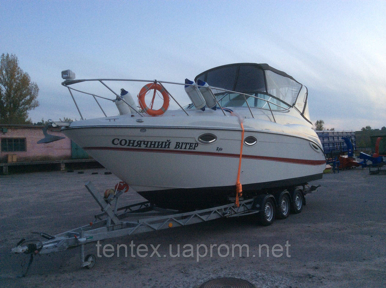 Причіп для Merry Fisher 9,5 м, 4 тонни.