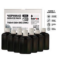 Оригінал! Чернила Barva Epson L100/L210/L300/L350/L355 Black 10x100мл Service Pack (E-L100Bk-1SP) |