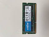 Пам'ять Crucial 8Gb So-DIMM PC3L-14900 DDR3-1866 1.35-1.5v, фото 2