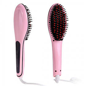 Гребінець для випрямлення волосся Fast Hair Straightener, електричний випрямляч у вигляді гребінця straightener