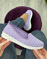 Кросівки жіночі 8 пар у ящику фіолетового кольору 36-41, фото 7