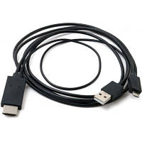 Оригінал! Переходник MHL, microUSB (5pin) M, USB M-HDMI AM (1.8m) Extradigital (KBV1683) | T2TV.com.ua