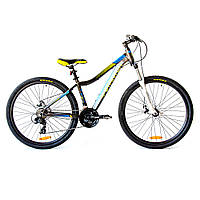 Спортивный горный велосипед Starter Rover Jack Lady 27,5 дюймов с алюминиевой рамой (синей с жёлтым)