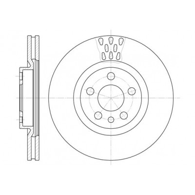 Тормозной диск REMSA 6305.11