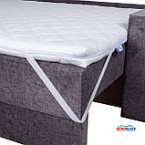 Тонкий матрац-топпер на диван Memory x4 (160х200), ТМ Eurosleep, фото 7