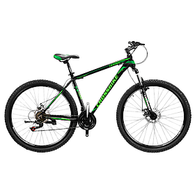 Велосипед CrossBike 27.5" Leader Рама-19.5" black-green