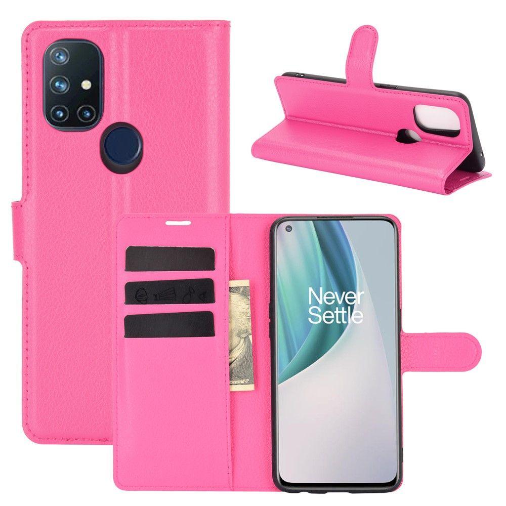 Чохол-книжка Litchie Wallet для OnePlus Nord N10 Rose, фото 1