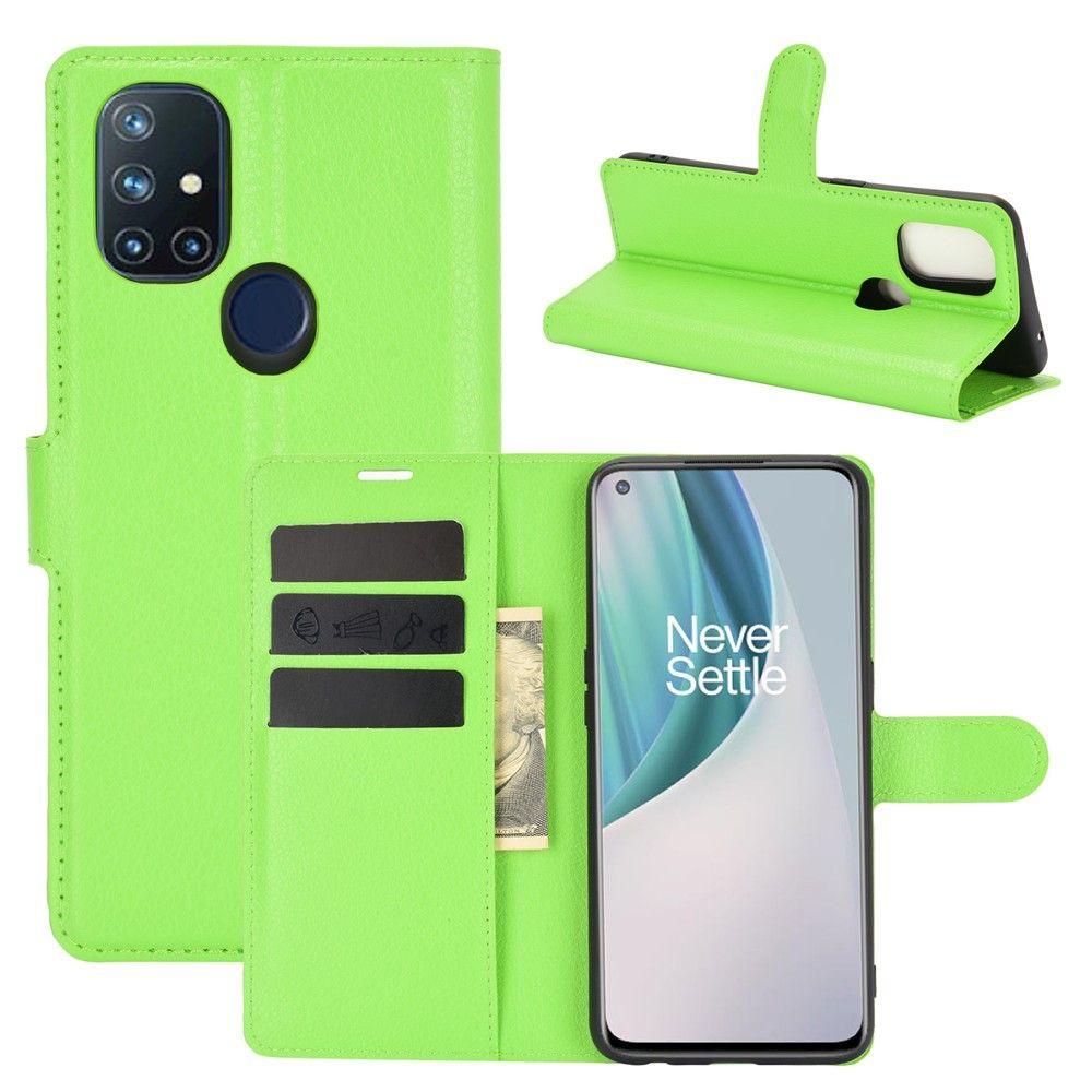 Чохол-книжка Litchie Wallet для OnePlus Nord N10 Light Green, фото 1