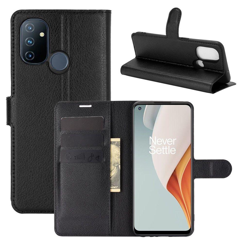 Чохол-книжка Litchie Wallet для OnePlus Nord N100 Black, фото 1