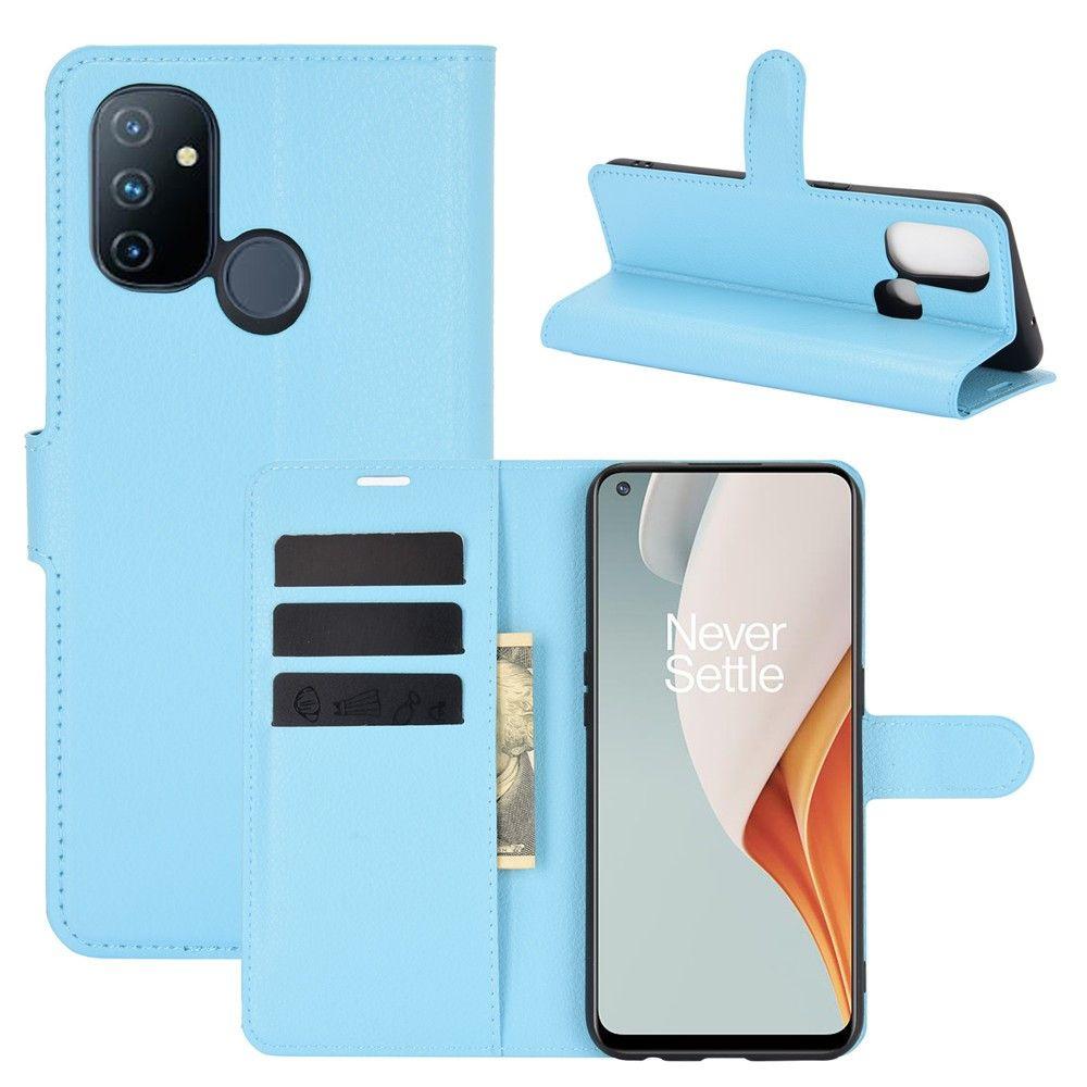 Чохол-книжка Litchie Wallet для OnePlus Nord N100 Light Blue, фото 1