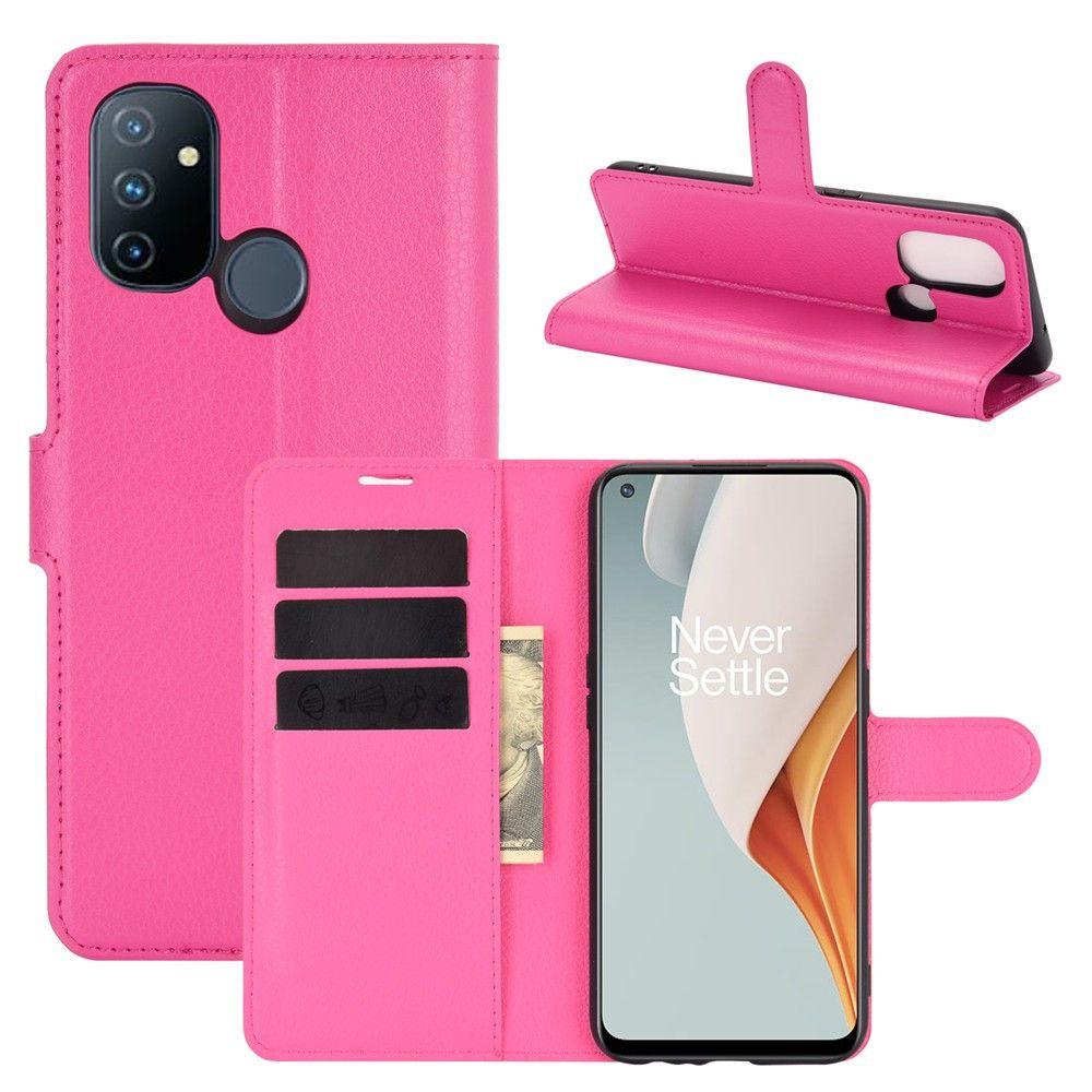 Чохол-книжка Litchie Wallet для OnePlus Nord N100 Rose, фото 1