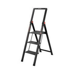 Драбина алюмінієва "Black Slim", 3 ступені, 150 кг, STORM INTERTOOL LT-5003