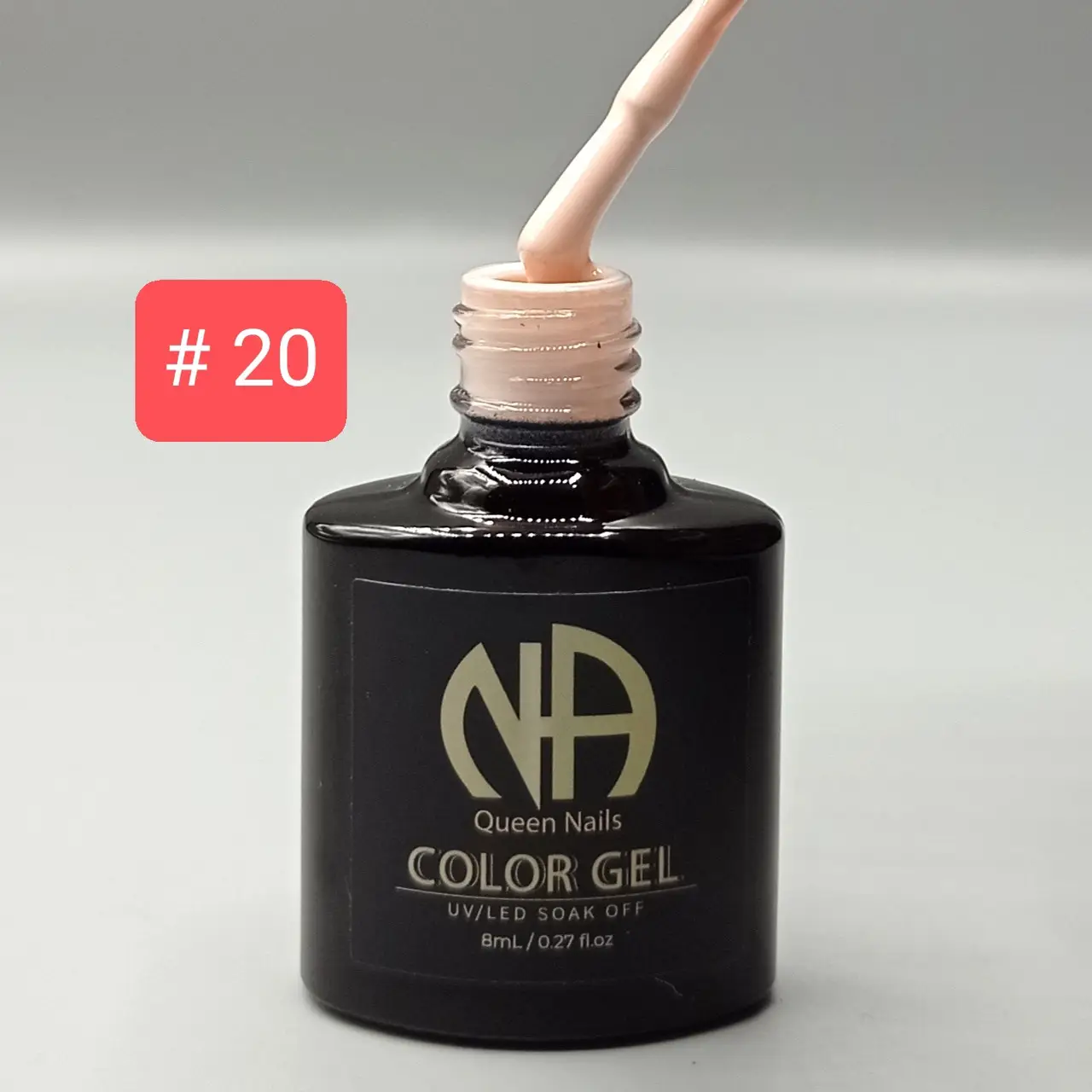 Гель-лак Queen Nails No020, 8 мл