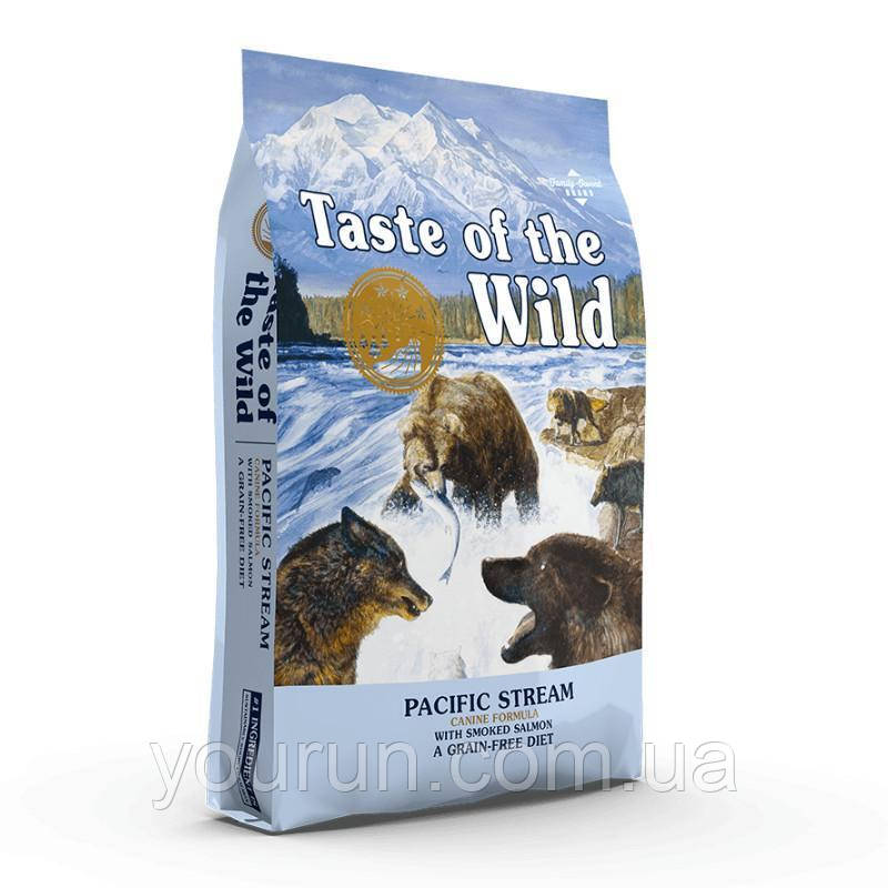 Taste of the wild (Тейст оф зе вілд) Pacific Stream Canine Formula - Сухий корм для собак (лосось)12.2кг