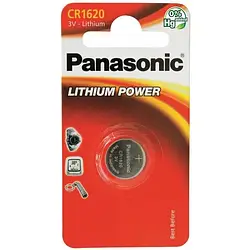 Батарейка Panasonic CR 1620 Dark Gray 1 шт