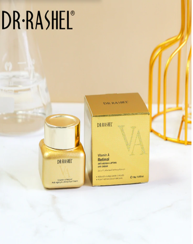 Крем Dr.Rashel Retinol для очей із ретинолом і віт. А, 20 грамів