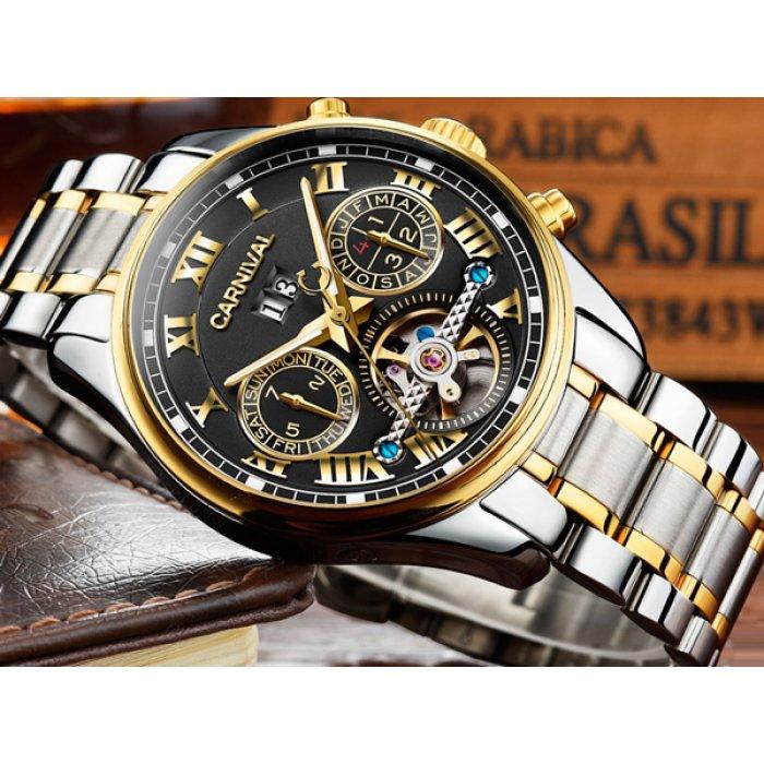 МУЖКІ НАРУЧНІ ГОДИ Carnival Sapppfire Silver