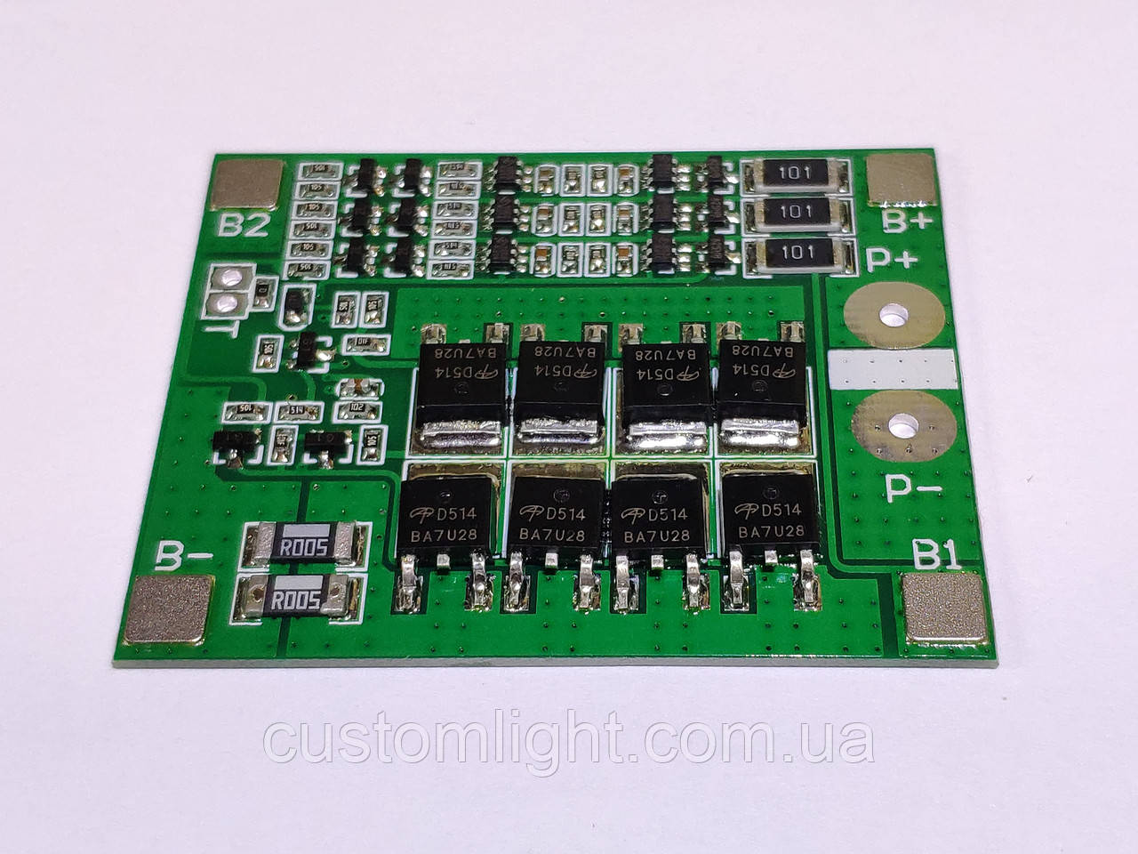 Плата захисту BMS li-ion 3S
