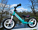 Велобіг Corso 17008 М'ятний дитячий велобіг 12 дюймів, колеса EVA, сталева рама, фото 4