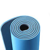 Коврик для йоги Yunmai Yoga Mat Blue (YMYG-T602), фото 4