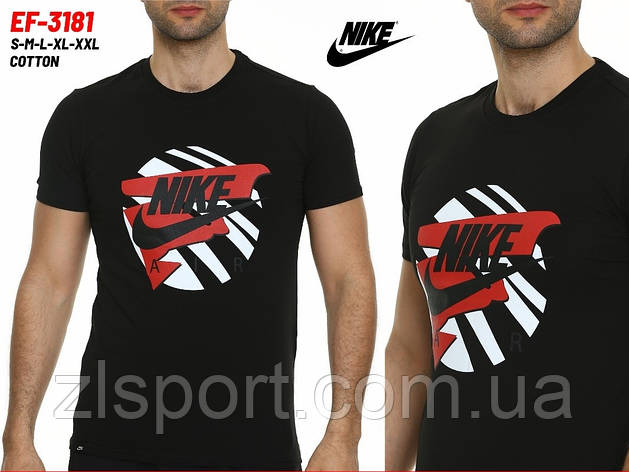 Футболка мужская Nike трикотажнаяТурция, фото 1