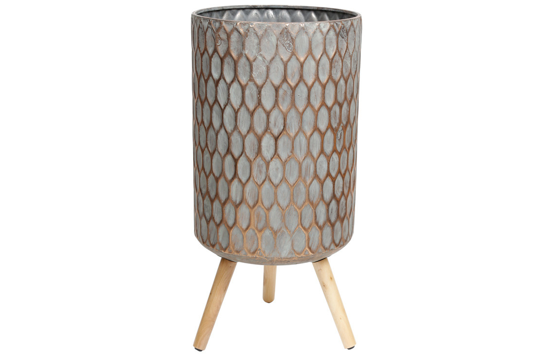 Кашпо металеве 68.5см, фото 1