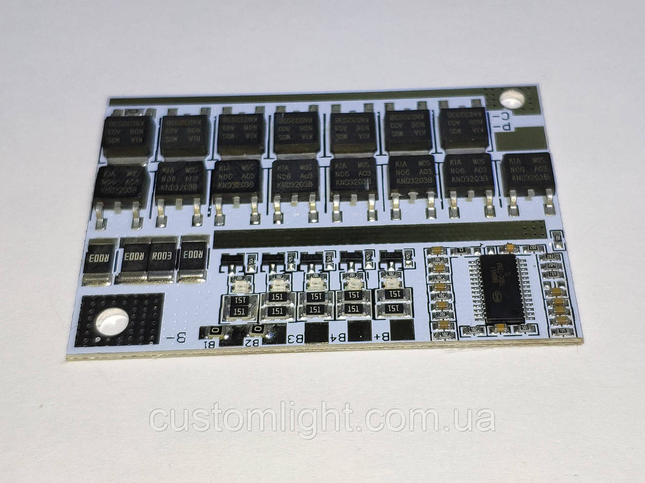 Плата захисту BMS контролер li-ion 3-5S 100A
