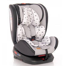 Автокрес Bertoni/Lorelli Nebula Isofix Grey Crowns 0-36 кг (NEBULA ISOFIX-grey crown)