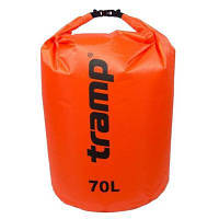 Гермомешок Tramp PVC Diamond Rip-Stop оранжевый 70л (TRA-209-orange) - Вища Якість та Гарантія!