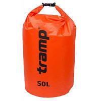 Гермомешок Tramp PVC Diamond Rip-Stop оранжевый 50л (TRA-208-orange) - Вища Якість та Гарантія!