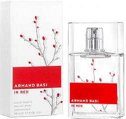 Armand Basi in Red  50 ml Туалетна вода жіноча (оригінал оригінал Іспанія Італія)