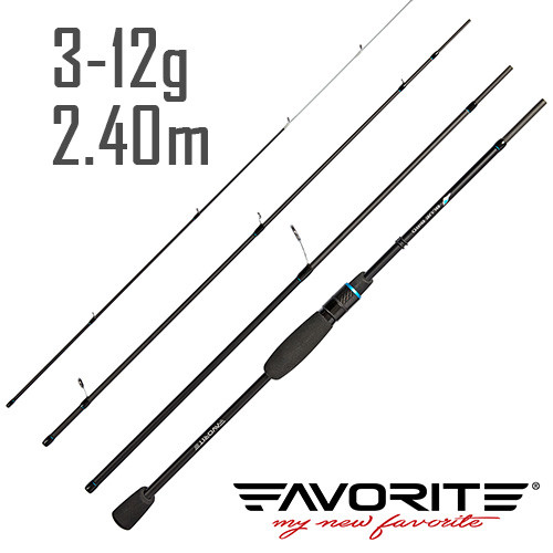 Спінінг Favorite Blue Bird Compact BB1-804L-T 2.40m 3-12g