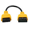 Кабель подовжувач OBD2 AUTOOL 30см, фото 3