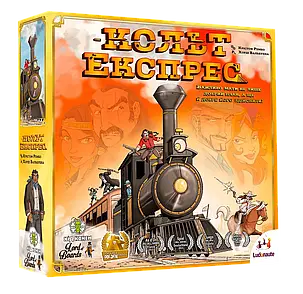 Настільна гра Кольт Експрес (Colt Express/Кольт Экспресс) (українське видання), фото 1