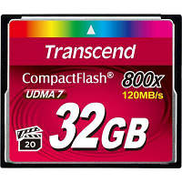 Карта памяти Transcend 32GB 800x (TS32GCF800) - Вища Якість та Гарантія!