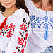 Вишита блуза Moderika Трояндова Долина блакитна, фото 10