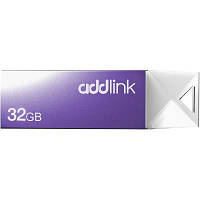 USB флеш накопитель AddLink 32GB U10 Ultra violet USB 2.0 (ad32GBU10V2) - Вища Якість та Гарантія!