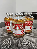 Жирные кислоты Earths Creation Omega 3-1000 мг (Cholesterol Free) 200 капсул