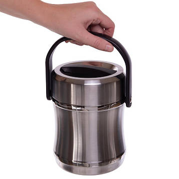 Харчовий термос для їжі сталевий із широким горлом 1600 мл (A/S)