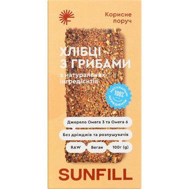 Хлібці грибні, 100 гр, SunFill