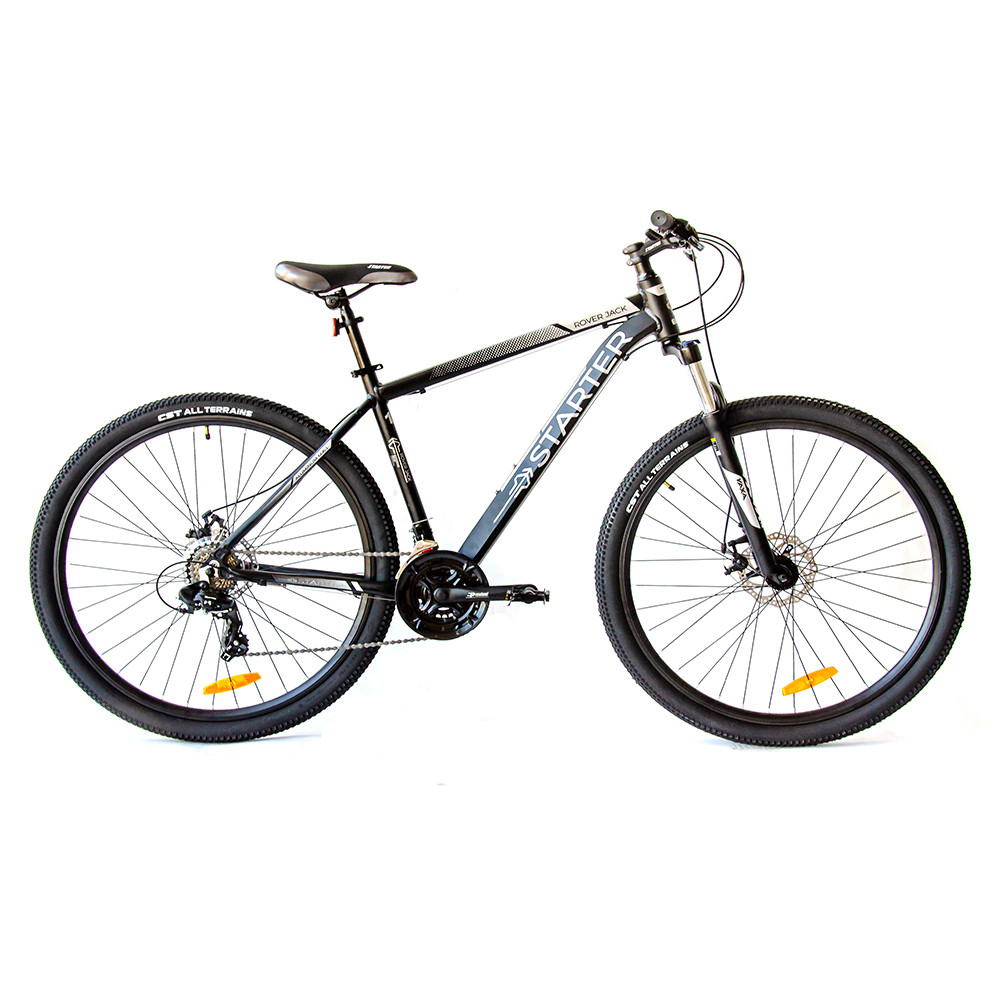 Спортивний гірський велосипед Starter Rover Jack 29 дюймів з алюмінієвою рамою (сірий)